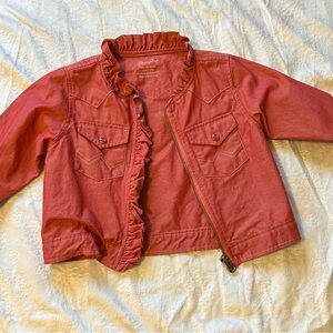 Wrangler Ruffled Coral Jacket
